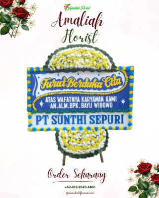 Papan Bunga Duka di Kubang